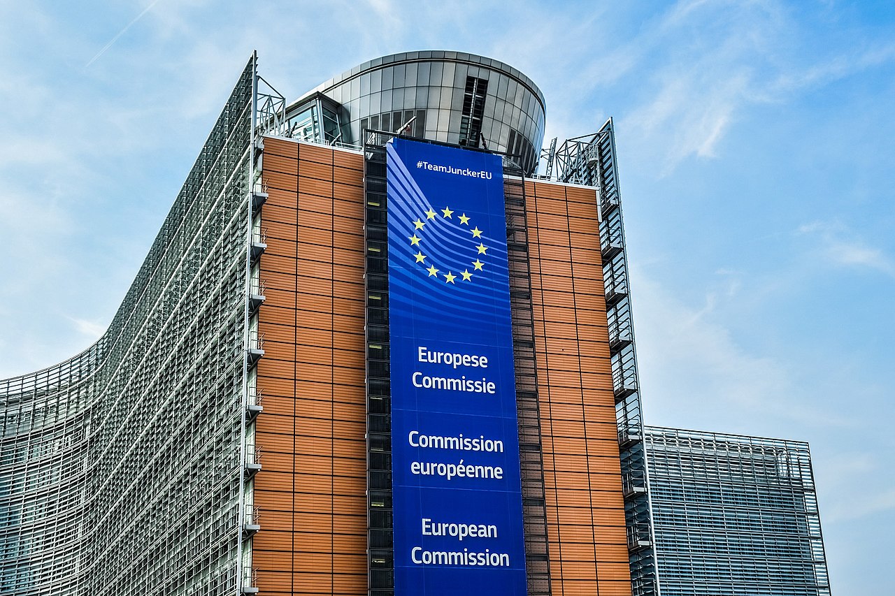 Фасад здания Европейской Комиссии