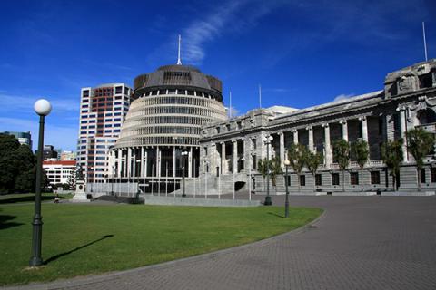 Правительственные здания в Веллингтоне, Новая Зеландия
