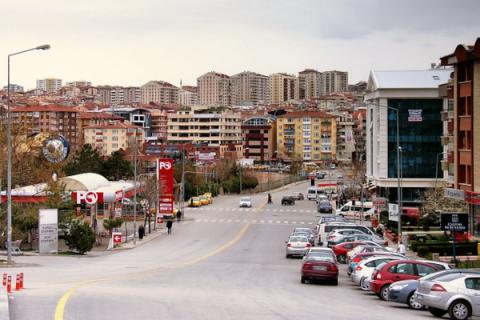 Заправочная станция в Анкаре, Турция