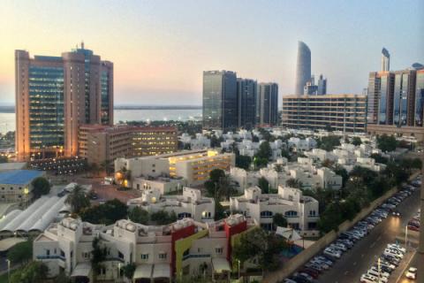 Жилые кварталы Абу-Даби, ОАЭ