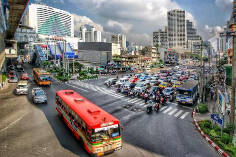 Улица Бангкока, Тайланд
