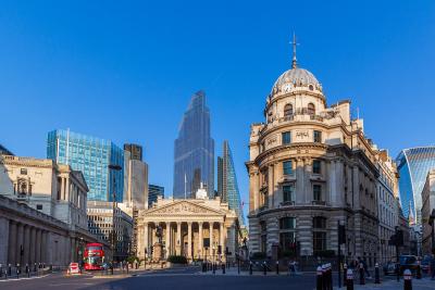 Перекресток Bank Junction, Лондон, Великобритания