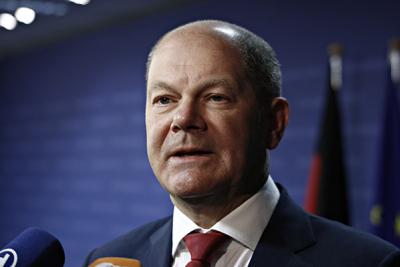 Министр финансов Германии Олаф Шольц